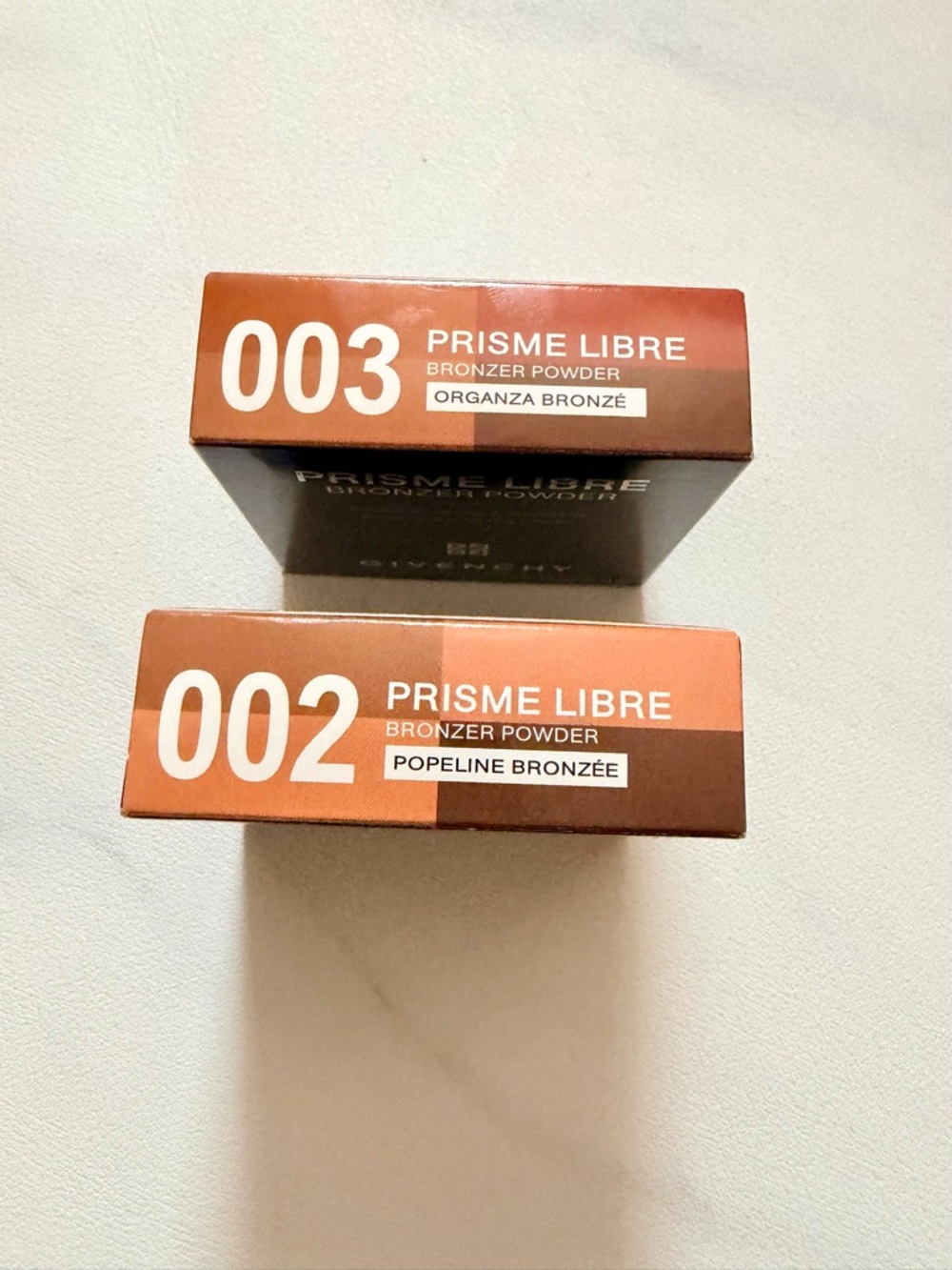 Givenchy Prisme Libre Bronzer Powder — Shades 002 & 003